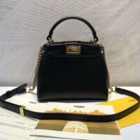 Fendi Women Peekaboo Mini Nappa Handbag 1