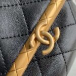 Chanel Women Small Kiss-Lock Bag Lambskin & Gold-Tone Metal - Image 8