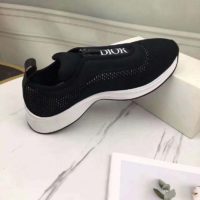 Dior Unisex B25 Low-Top Sneaker Black Neoprene and Mesh