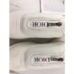 Dior Unisex B25 Low-Top Sneaker White Neoprene and Mesh – Image 10