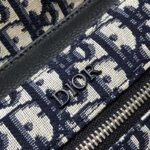 Dior Unisex Diortravel Backpack Blue Dior Oblique Jacquard ‘Christian Dior’ – Image 15