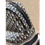 Dior Unisex Diortravel Backpack Blue Dior Oblique Jacquard ‘Christian Dior’ – Image 10