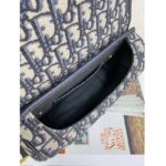 Dior Unisex Medium Dior Bobby Bag Blue Dior Oblique Jacquard - Imagen 7