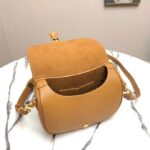 Dior Unisex Medium Dior Bobby Bag Box Calfskin Suede Interior-Brown - Imagen 8