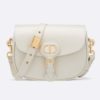 Dior Unisex Medium Dior Bobby Bag Box Calfskin Suede Interior-White
