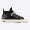 Dior Unisex Walk'n'Dior Sneaker Black Technical Mesh Leather Inserts