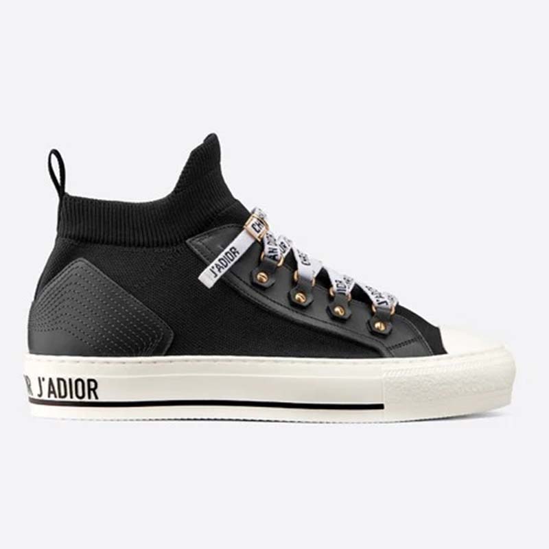 Dior Unisex Walk'n'Dior Sneaker Black Technical Mesh Leather Inserts ...