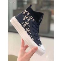 Dior Unisex Walk’n’Dior Sneaker Blue Dior Oblique Technical Mesh