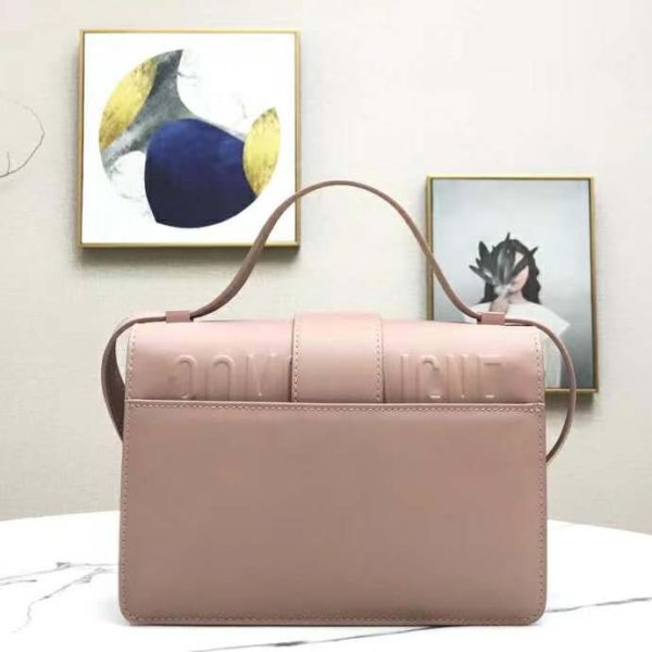 Dior Women 30 Montaigne Bag in Ultramatte Grained Calfskin-Pink (4)