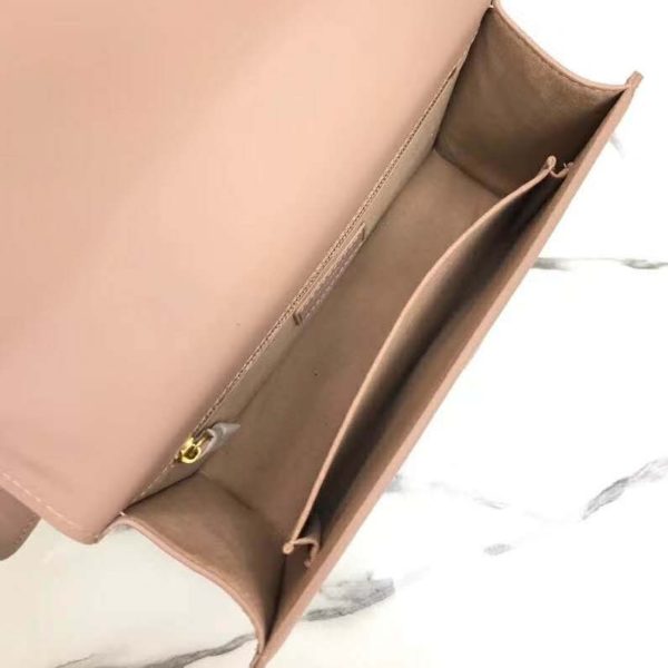Dior Women 30 Montaigne Bag in Ultramatte Grained Calfskin-Pink (9)