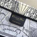 Dior Women Book Tote Blue Multicolor Dior Around the World Embroidery - immagine 12