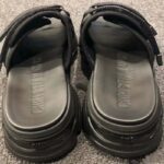 Dior Women D-Wander Slide Black Camouflage Technical Fabric-Black - Imagen 3