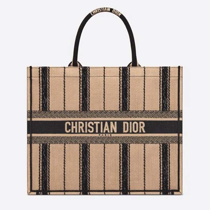 dior tote black