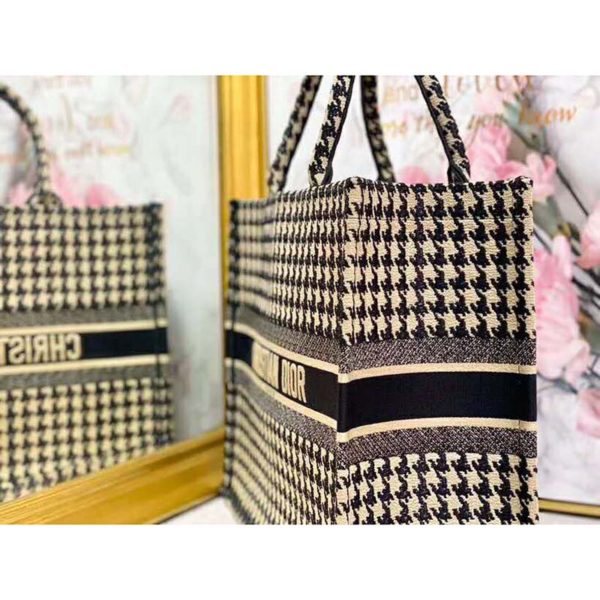 dior houndstooth bolsa