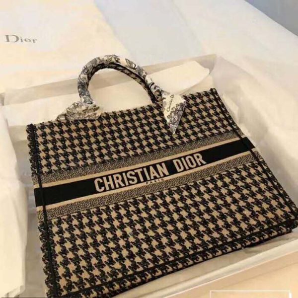 dior houndstooth bolsa
