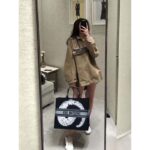 Dior Women Dior Book Tote Blue Multicolor Tie & Dior Embroidery - Image 15