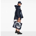 Dior Women Dior Book Tote Blue Multicolor Tie & Dior Embroidery - Image 16