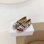 Dior Women Dior Granville Espadrille Embroidered 'Christian Dior' Signature-Beige - Image 7