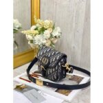 Dior Women Medium Dior Body Bag Blue Dior Oblique Jacquard - Bild 4