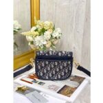 Dior Women Medium Dior Body Bag Blue Dior Oblique Jacquard - Bild 5