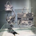 Dior Women Saddle Bag Blue Multicolor Dior Around the World Embroidery - Image 10