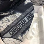 Dior Women Saddle Bag Blue Multicolor Tie & Dior Embroidery – Image 10