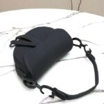 Dior Women Saddle Bag in Matte Black Ultramatte Calfskin - Image 6
