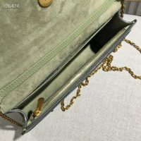 Dior Women Saddle Nano Pouch Gray Stone Ultramatte Calfskin-Green