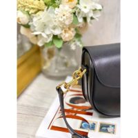 Dior Women Small Dior Bobby Bag Black Box Calfskin