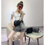 Dior Women Small Dior Bobby Bag Black Box Calfskin - Image 9