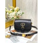 Dior Women Small Dior Bobby Bag Black Box Calfskin - Image 2