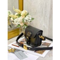 Dior Women Small Dior Bobby Bag Black Box Calfskin