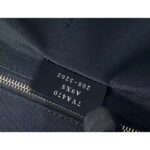 Fendi Men Slim Messenger Textured Brown Fabric Bag FF Motif – Bild 14