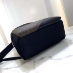 Fendi Unisex Large Backpack Front Pocket Black Nylon Backpack FF Motif - Image 5
