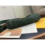 Fendi Women Baguette Bag Medium Size Jacquard Fabric Interlace Bag – Bild 6