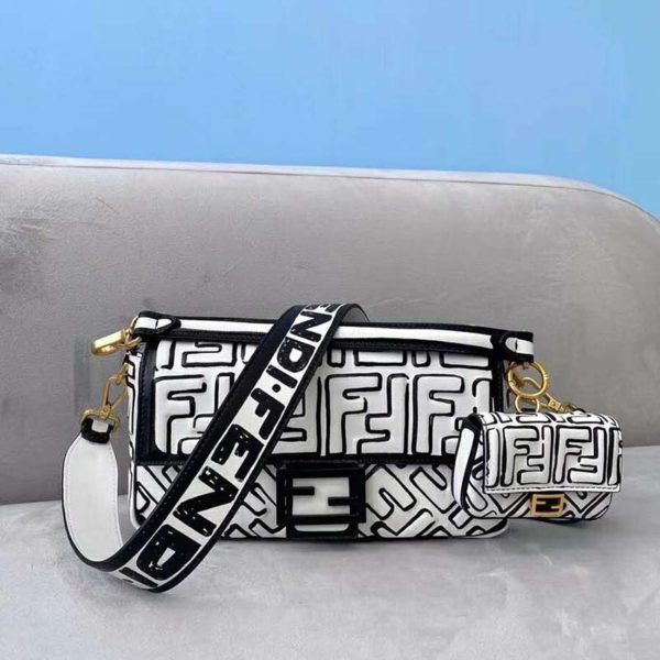 fendi white purse