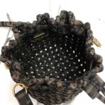 Fendi Women Mon Tresor Jacquard Fabric Interlace Mini-Bag-Brown - immagine 5