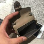 Gucci GG Unisex Dionysus Card Case Wallet GG Supreme Canvas - immagine 5