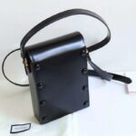 Gucci GG Unisex Gucci Horsebit 1955 Mini Bag Black Leather - Imagen 3