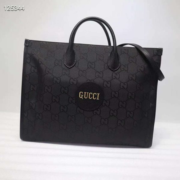 Gucci GG Unisex Gucci Off The Grid Tote Bag-Black (2)