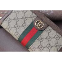 Gucci GG Unisex Ophidia GG Zip Around Wallet Supreme Canvas