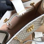 Gucci GG Unisex Padlock GG Medium Shoulder Bag Supreme Canvas - Image 5