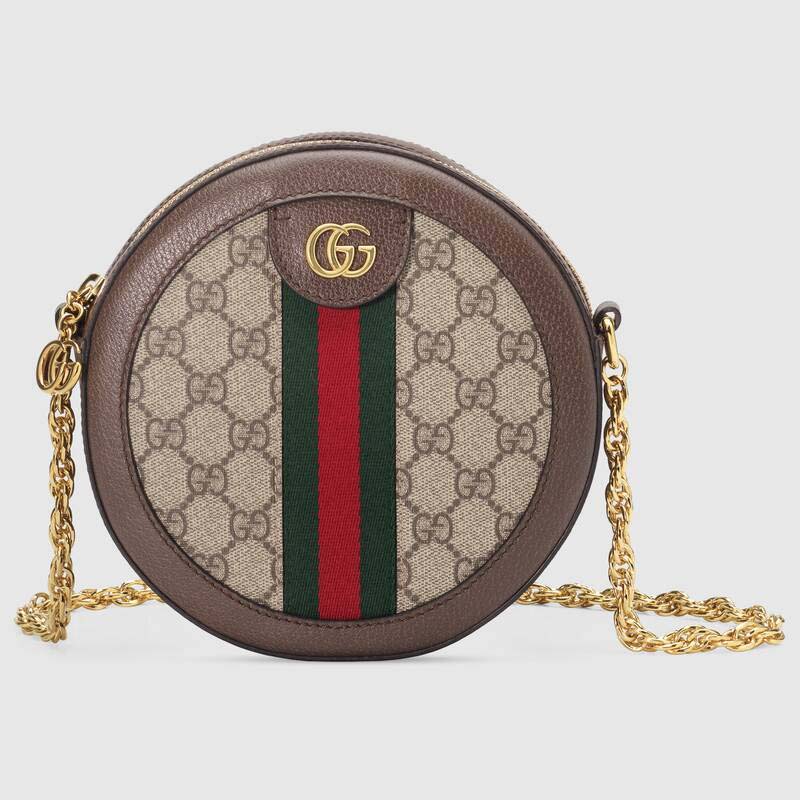 gucci ophidia white round