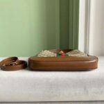 Gucci Women Jackie 1961 Small Hobo Bag GG Supreme Canvas - Image 4