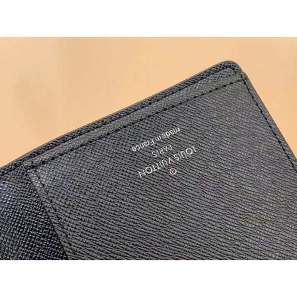 Louis Vuitton LV Unisex Brazza wallet Monogram Macassar Coated Canvas (5)