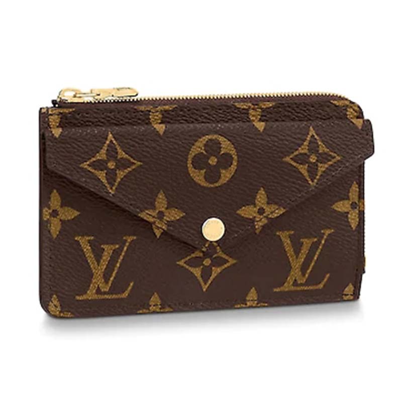 Louis Vuitton Recto Verso Card Holder Monogram Canvas Brown 2423002