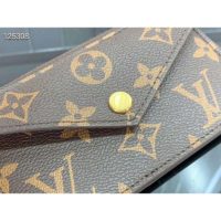 Louis Vuitton LV Unisex Card Holder Recto Verso Monogram Canvas-Brown