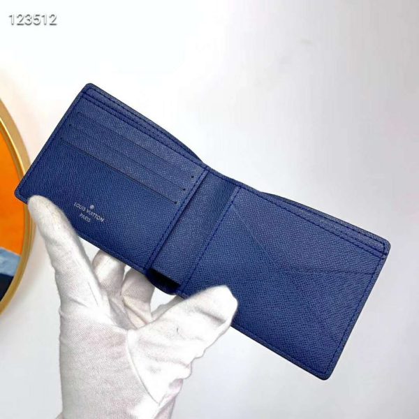 Louis Vuitton LV Unisex Multiple Wallet Monogram Canvas Taiga Leather (4)