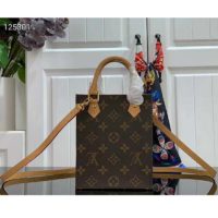 Louis Vuitton LV Unisex Petit Sac Plat Bag Monogram Canvas