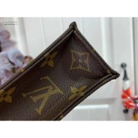 Louis Vuitton LV Unisex Petit Sac Plat Bag Monogram Canvas